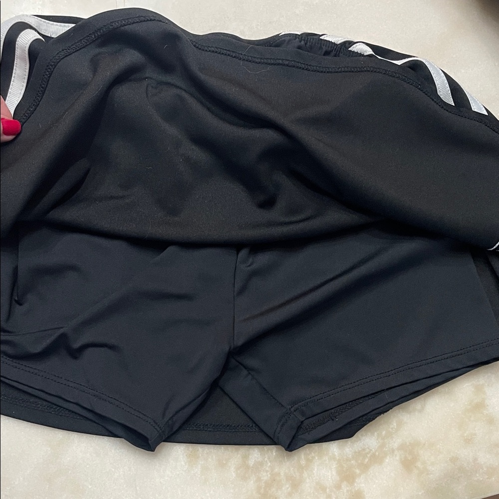Adidas Black Skort with White Accents - Picture 5 of 8
